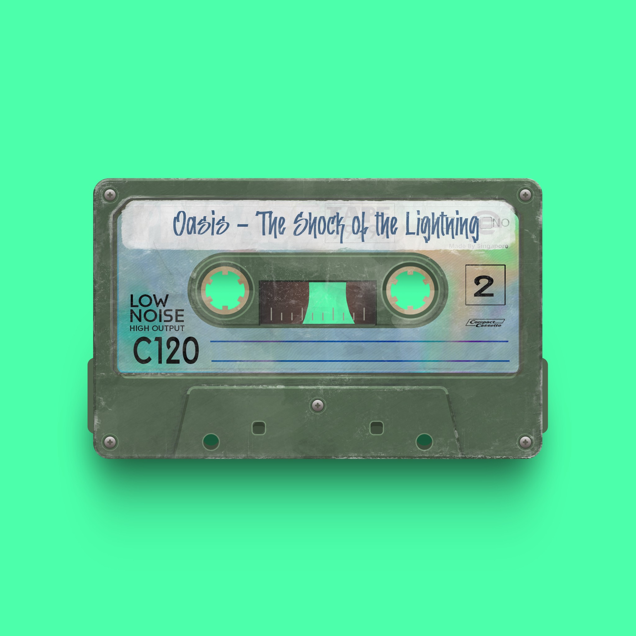 PixTape #9989 | Oasis - The Shock of the Lightning